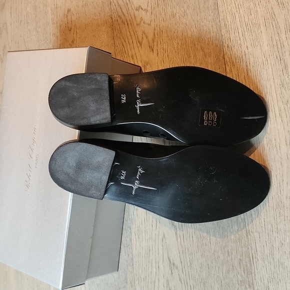 Robert Clergerie black leather loafers - Picture 6 of 10